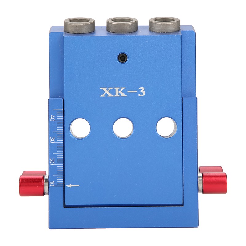 Pocket Hole Drilling Kit Woodworking Oblique Drill Guide Set Positioner
