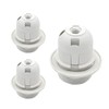 JNXQWE E26 E27 Light Socket,Plastic Threaded Medium Base Lamp Holder