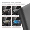 SKTU Armrest Cover Compatible with Dacia Sandero III Stepway Jogger