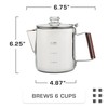 COLETTI Bozeman Percolator Coffee Pot — Coffee Percolator, Camping Coffee