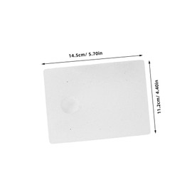 TEHAUX High Temperature Quartz Soldering Block for Metal Melting DIY Crafts Efficient Portable Fireproof Brick for Jewelry Making