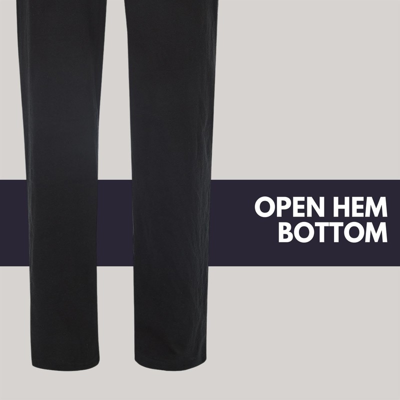 Style It Up Mens 3 Pack Pyjamas Plain Lounge Pants