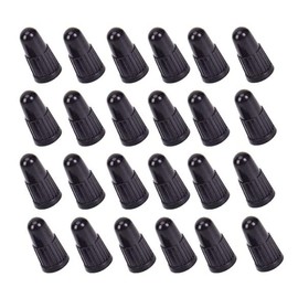 PRESTA VALVE DUST CAPS 50 Pcs,Bike Dust Caps Black Plastic, Tyre Presta Valve Caps for Bikes Bicycle Tire Valve Cap Dust Covers