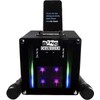 SingCube Rechargeable Bluetooth Karaoke Machine Lights and Two Microphone, 5W