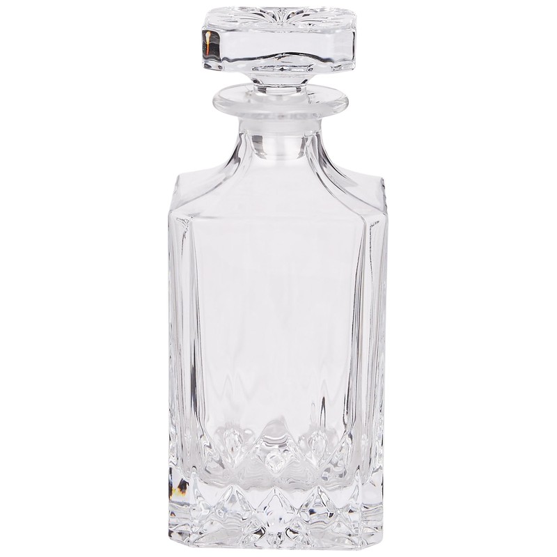 RCR Opera Luxion Crystal Whisky/Wine Square Decanter