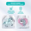 Lixxi Mädchen Unterhosen, 6 Stück, Einhorn-Design, Baumwolle, Lila/Weiß/Rosa (DE/NL/SE/PL, Numerisch,