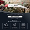 EZ Kut Kamikaze Saw Curved Blade with Scabbard - 19.3
