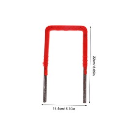 COLLBATH 2pcs Sturdy Plastic Ladder Steps for Water Wells and Sewage Pits Heavy Duty Climbing Ladder with Safe and Easy Installation Modern Design for Construction and Municipal Use