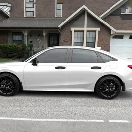 Drytuns Door Handle Cover for Honda CRV HRV Accord 23-26, 4pcs Door Handle Protector for 11th Gen Honda Civic 2022-2026 (Gloss Black)