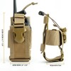 Viperade Versatile Radio Holder, Radio Pouch for Belt, Adjustable Radio