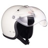 TT&CO. Shield Bubble Shield Clear Jet Helmet, Full Face, Vintage,