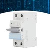 Dual Power Manual Transfer Switch DIN Rail Mounting Single Side