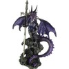 Nemesis Now Dragon Blade 22.5cm Letter Opener, Resin, Purple, One