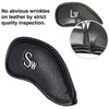 Golf Club Headcovers Iron Synthetic Leather Deluxe Value 12 Pack