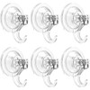 Elegear Pack of 6 Suction Cup Hooks Strong Max 3