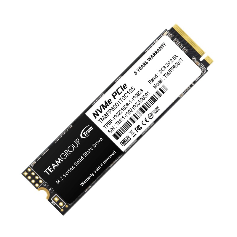 Team M.2 2280 NVMe SSD 1TB PCIe Gen3x4 MP33 Series