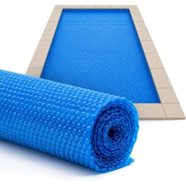 Sun2Solar Blue 7 ft x 14 ft Rectangle Solar Cover | 8 Mil | Heat Retaining Blanket for Rectangular Inground & Above Ground Swimming Pools | Use Sun to Heat Pool | Bubble Heating Blankets | 800 Series
