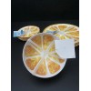 The Spring Shop Melamine 12 Piece Oranges Slice - Salad