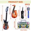Air Guitars for Inflating, WJWINER Pack of 5 Inflatable Musical