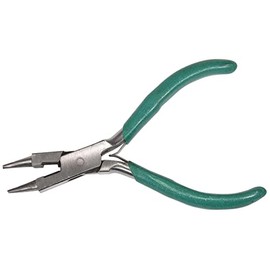 5-1/2" Rosary Round Nose Plier Pliers with Cutter Jewelry Making Wire Metal Forming Loop Shaping Tool