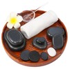 Master Massage 50 Piece Deluxe Hot Stone Massage Stone Set