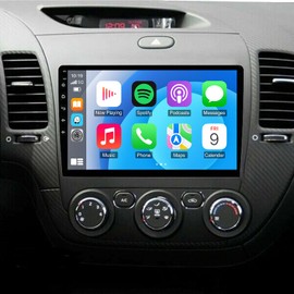 9 inch Car Radio for Kia Forte 2013 2014 2015 2016 2017 2018 CarPlay Android Auto [2+32G] Bluetooth Touch Screen Stereo with GPS WiFi SWC FM Backup Camera