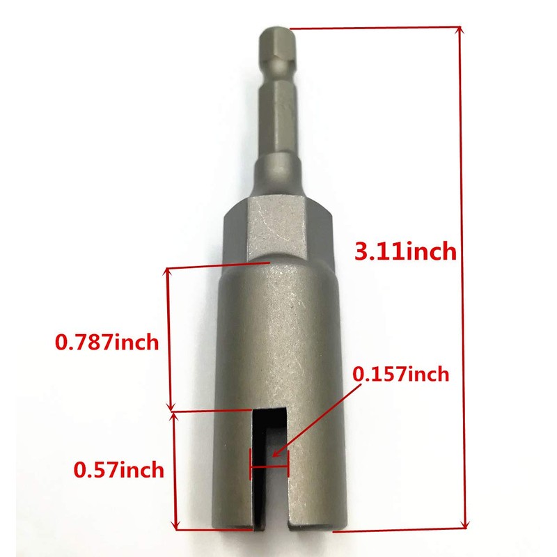 Deep Power Wing Nut Driver,Wing Nut Drill Bit Socket Tool