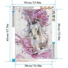 ParNarZar Diamond Painting Pink Horse 35 x 45 cm Square