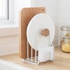Cutting Board Storage Rack Versatile Chopping Board Pot Pan Lid