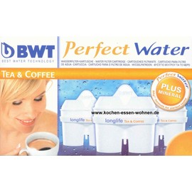 12 BWT Longlife Water Filter Cartridges for Brita Maxtra