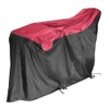 Kawasumi Seisakusyo KW-449AS/RD-BK Cycle Cover (KW-449AS/RD-BK), Red x Black, Size