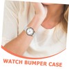 jojofuny Watch Bumper Protector Case for Watch Scratch Shock Resistant