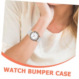 jojofuny Watch Bumper Protector Case for Watch Scratch Shock Resistant Stylish Design Fit for Women Fashion Eye-catching Shell