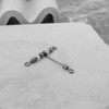 Briny River 30pcs T-Type Glowing 3-Way Cross-Line Swivels 6 Specifications