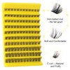 EMEDA Cluster Eyelashes 8 mm Lash Clusters D Curl Individual