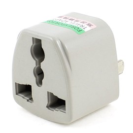 Aexit Gray (Distribution electrical) 2 Flat Pin US Plug to AU US UK Socket Travel Adapter (80ry238qf197) 220V AC For AU 10A