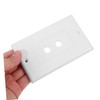 jojofuny Media Wall Connector Speaker Wire Wall Plate with Screws