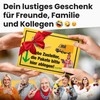 DankeDir! Pakete bitte hier abgen - Sign 30 x 20
