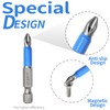 Jiozermi 10 Pcs Magnetic Phillips Screwdriver Bit Set 2 inch