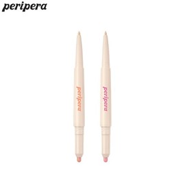 PERIPERA Sugar Twinkle Duo Eye Stick 0.23g+0.55g*2ea [Tulipology Collection], Color 1#$%Color 2:04 Sunday Coral-04 Sunday Coral