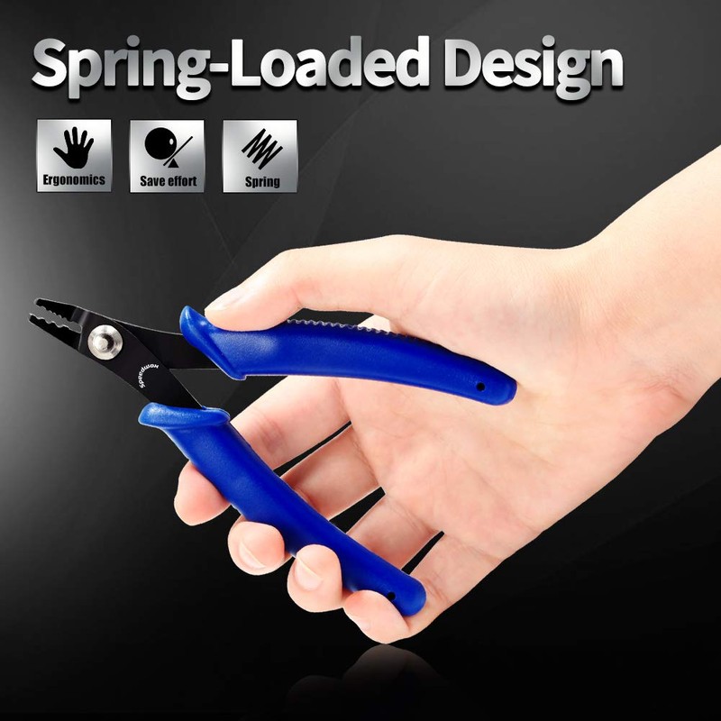 SPEEDWOX Bead Crimping Pliers for Jewelry Making 5" Standard Precision