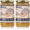 Kedem Tilapia Gefilte Fish 24oz (2 Pack), All Natural, Gluten
