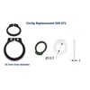 Generic Door Handle Springs Replacement Kit, 10 x 2.5 Turns