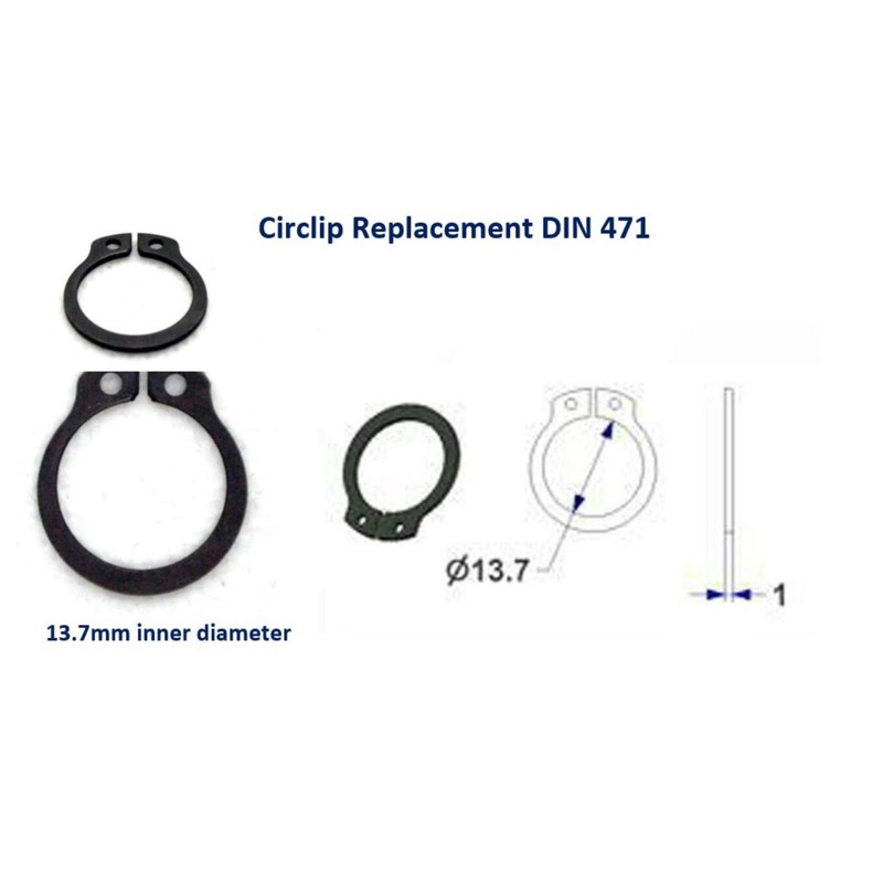 Generic Door Handle Springs Replacement Kit, 10 x 2.5 Turns