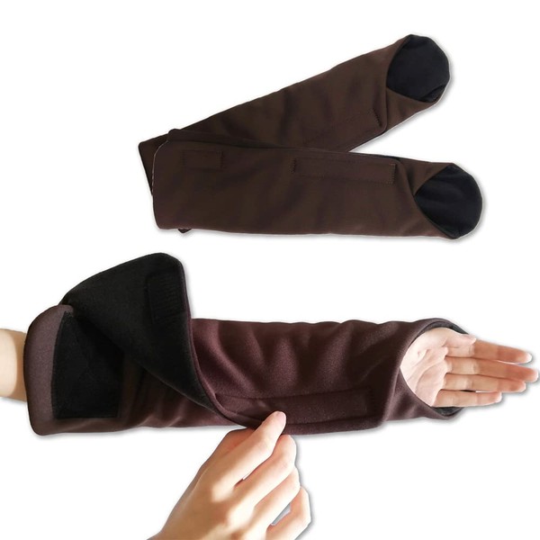 [Tetote] Far Infrared Arm Warmer, Wrap Around Velcro Women's, Men's,