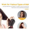 Electric Hair Comb Pink Black Ionic Technology Tourmaline Ceramic 1200w