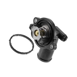 Motoforti Engine Coolant Thermostat Housing Assembly for Dodge Challenger 2011-2017 05184977AE Plastic Metal Black Long-Lasting