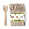 BIOZOYG Paper Fork, 16.5 cm, Brown, Catering Accessories, Party Forks