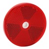 12PCs Round Reflector Red Reflective Sticker Waterproof Signal Warning for