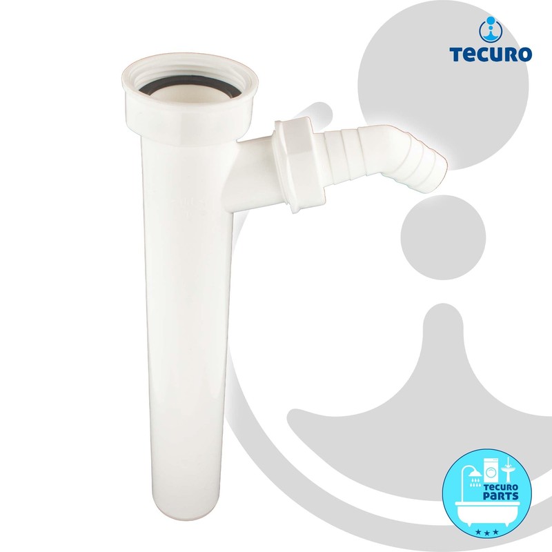 Tecuro Immersion Pipe Diameter 40 x 250 mm with Connector